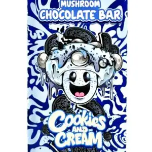 Cookies and Cream Functional Mushroom Chocolate Bar