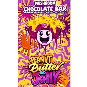 Peanut Butter & Jelly Functional Mushroom Chocolate Bar